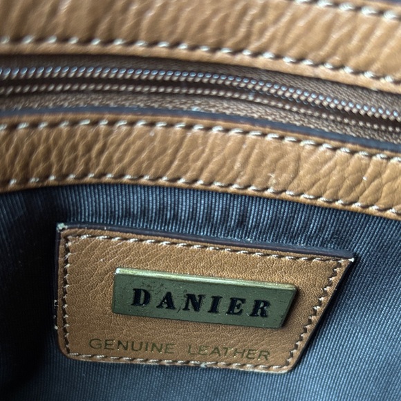 Danier Caramel Leather Hobo Bag - Picture 7 of 7